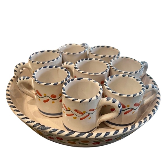 Vintage Artisan Coffee Set from Spain - Picture 13 of 14